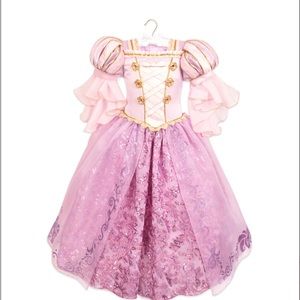 Disney Store Rapunzel Deluxe Costume For Kids, Tangled Size 5/6